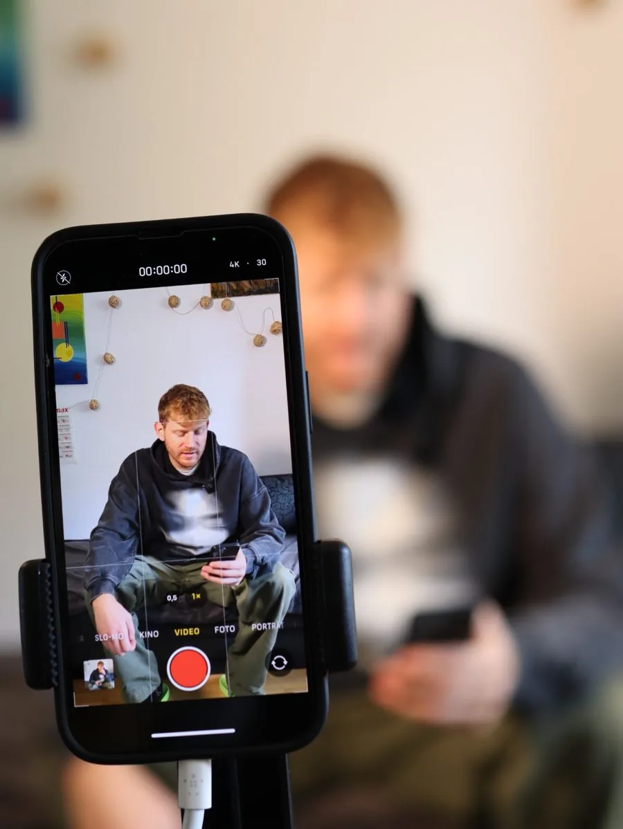 Dreh mit dem Handy